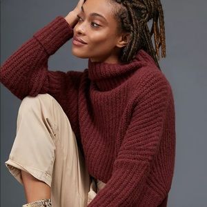 ANTHROPOLOGIE ‘MAEVE’ COWL NECK SWEATER